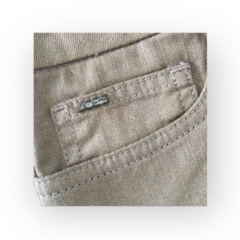 new Joe's Jeans ㋛ The Sparkle Honey Curvy Skinny Jean ㋛ Gold Bronze Shimmer ㋛ 25 - Picture 7 of 16